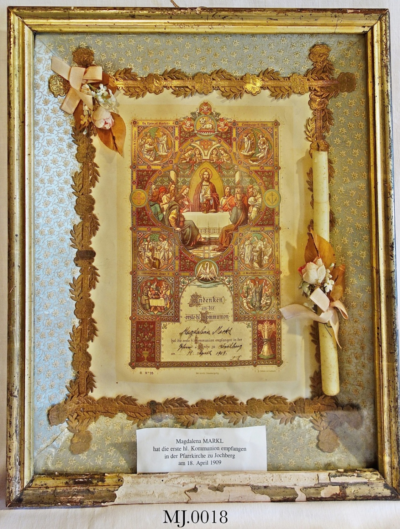 Kastenbild MARKL Magdalena - Erstkommunion