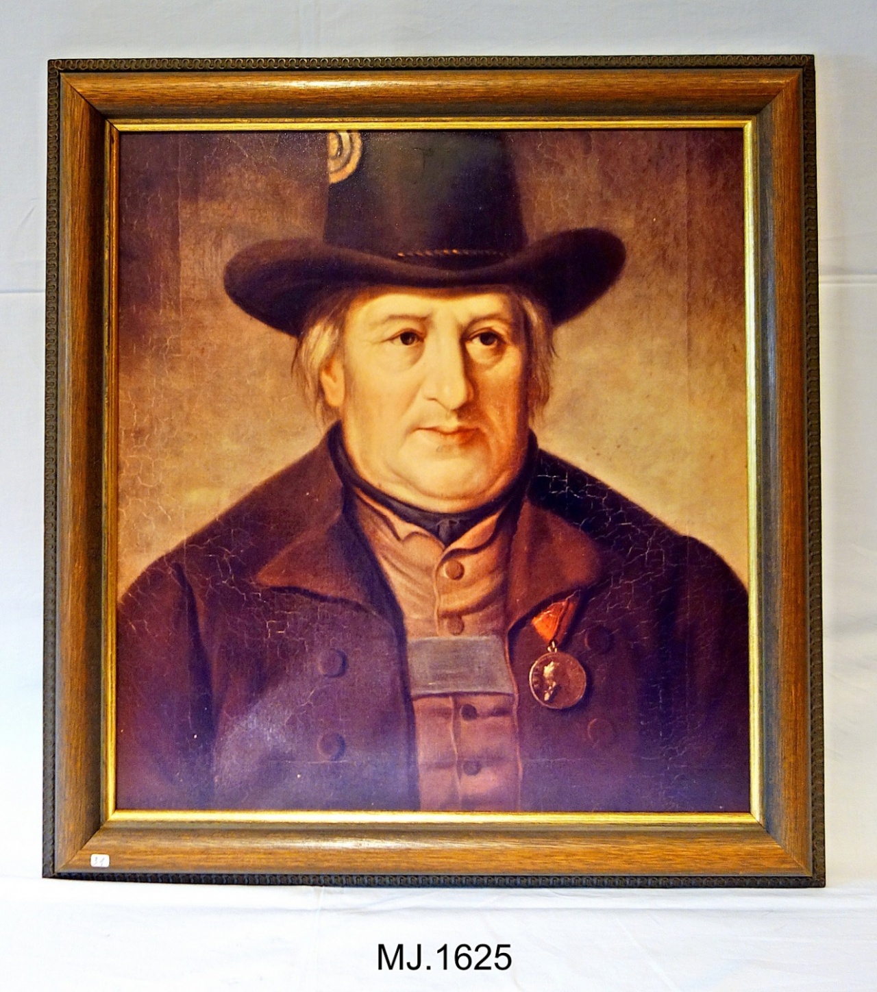 Kunstdruck Portrait Anton Oppacher